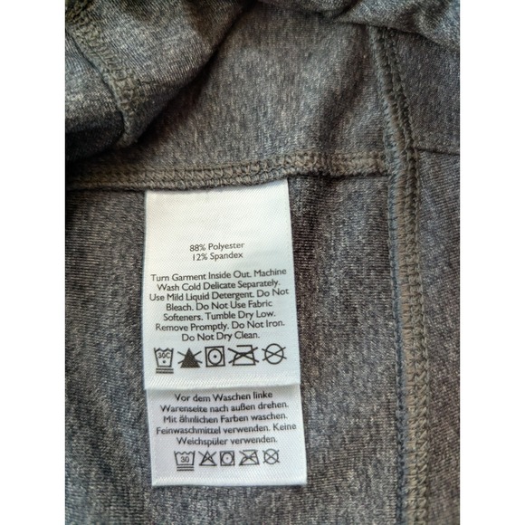 Eddie Bauer Women's Size S Leggings Skinny Pants Gray Polyester Pull On Solid - Picture 7 of 7